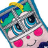 Pillow People 2-in-1 80's Cozy Window Rattler Plush - Toy & Pillow, Nostalgic Plush Pal Reimagined, Stuffed Rectangular