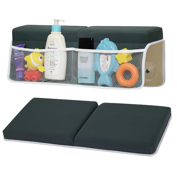 Comfortable Baby Bath Kneeler and Elbow Rest Pad Set, Thick Memory Foam
