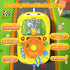 1-3 1 2 3(Yellow) Toddler Toys for Ages Boy - Remote Control RC Push Car Racing Adventure Steering Wheel Driving