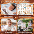 Cowboy Baby Boy Milestone Blanket Western Theme Cow Print Baby Growth Chart Blanket for Boy Newborn My First Rodeo