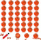Hymaz 36 Pcs Mini Basketballs 4 Inch Rubber Balls with Pump for Kids Basketball Gifts - Inflatable Sports Party Favor