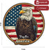 Eagle Wooden Jigsaw Puzzles - 200 Pieces, 11.1 * 11.2 in - Beautiful Wooden Puzzle with Box