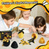 2PCS 3D Impossmaker Printed Dragon Egg with Dragon Inside, Black and Gold Eggs Articulated Fantasy Fidget Toys