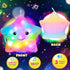 13" Cuteoy Musical Rainbow Star Plush Pillow Glowing Twinkle Night Light Stuffed Animal LED Toys Adjustable Volume