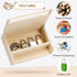 8 3 4 5 Set, 3-6 Woodtoe PCS Montessori Lock and Key Toy, Montessori Toys for Toddlers Year Old, Kids Tool Montessori