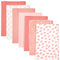 Baby Burp Cloths for Boys and Girls - 7 Pack Large 100%
