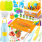 EFO SHM 52 PCS Kids Cooking Sets, Montessori Pretend Play Kitchen Toys