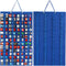 Hanging Storage Organizer for Toy Cars, Felt Display Case Holds Up to 60 Toy Cars (Without Accessories) in Blue