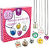 Pinwheel Crafts Pendant Jewelry Making Kit for Girls 8-12+ Years, Necklace and