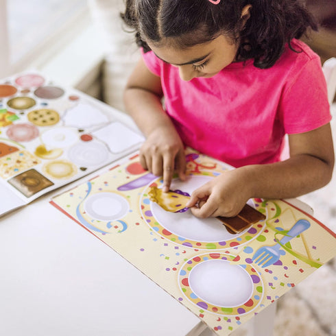 225+ Melissa & Doug Sticker Pad - Make-a-Meal, Food Stickers