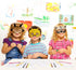 16 Set 24 Lenwen Animal Coloring Mask with Pcs Watercolor Pen Jungle Paper Arts Craft Kids Color Your Own Paper Masks
