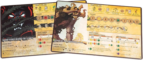 Greater Than Games Spirit Island: Branch & Claw Foil Panels, Cooperative Strategy Board Game Accessory