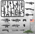 Weapons Pack Military Accessories U.S Weapons in Vietnam War Toy Set, Compatible with Major Brands