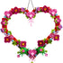 Set 9+ 40638 LEGO Heart Ornament Building Toy - Fun Arts and Crafts Idea for Girls and Boys, Ages - Display on The Wall