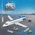 510 Set, 6 IN1 6-12+ WINGIFT Pcs City Passenger Airplane Building Plane Building Blocks Toys, STEM Aircraft Bricks