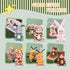 Vueos 6PCS 4inch Set 6 3+ Mini Dolls - Baby Doll with Animal Outfits & Accessories, Reborn Baby Dolls for Kids Role