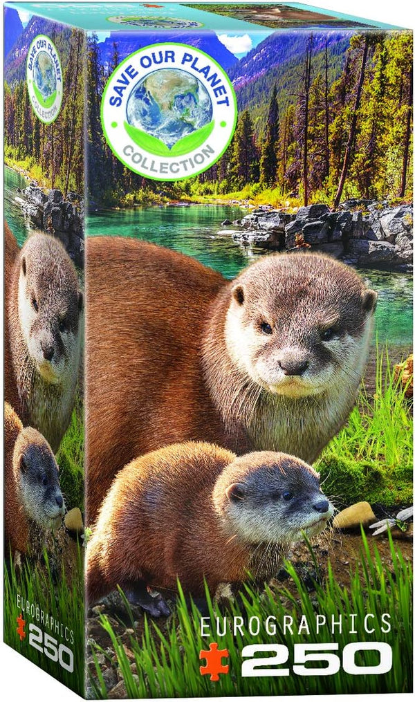 EuroGraphics 250-Piece Otters Puzzle