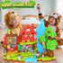 150PCS Set, 4-6 6-8 8-12, 3+ Magnetic Blocks - Mine Magnet World Forest Animal Magnet Toys Games for Kids Ages Magnetic
