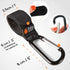 Baby Uma 2-Pack Stroller Hooks for Bags, Universal Clips, Adjustable Carabiner, Carry 11 lbs Each