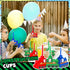 12 Sets 10 oz Tanlade Train Cups for Kids Bulk Plastic Traffic Vehicle Shape Cup with Straw Train Birthday Party