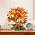 HJPLPXH Set Kids2725 Cherry Blossom Bonsai Tree House Building Blocks Plants Flowers Treehouse Architecture Micro Mini