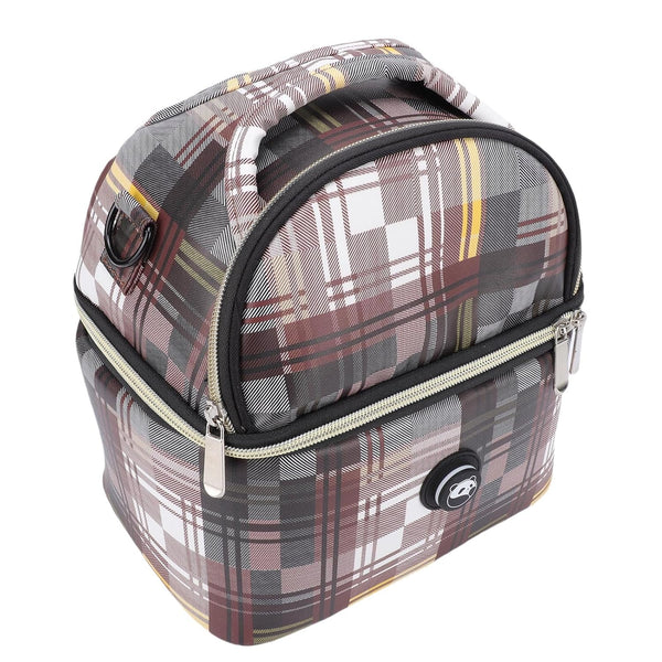 MOTOULAX Insulated Baby Bottle Bag Canvas USB Heated Breastmilk Storage Bottle Warmer Travel
