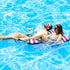 Hammock 2Pack Hammocks 4-in-1 Hammock, FindUWill Fabric Pool Floats, XL, Inflatable Water Floaties (Saddle, Lounge