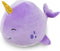 Ultra Soft Plush Narwhal Stuffed Animal, Cute Toy for Kids