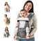 besrey Baby Carrier with Hip Seat Newborn to Toddler, Summer Mesh Front