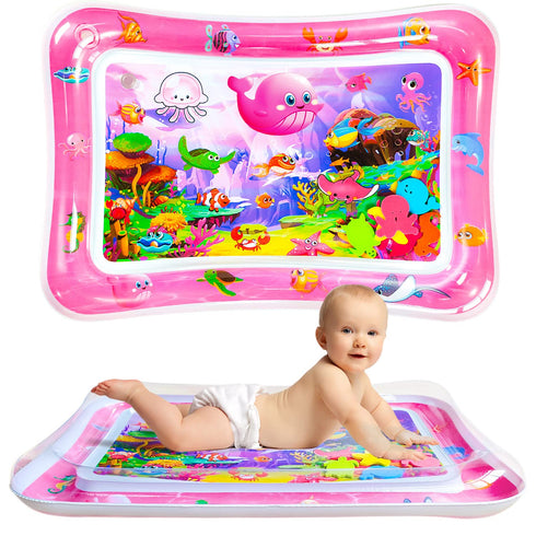 ZHUYNXIR Tummy 3 24 27.5x20 time Water Play mat, Baby Water Play Mat for Kids and Toddlers Baby Toys for to Months