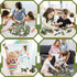 STEM Building Block Toys, 576PCS Military Engineering Bricks Toy, 25-in-1 Army Destroyer Tank Playset for Kids