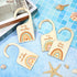 Set 7 Closet of Baby Dividers for Clothes Organizer from Newborn to Toddler Boho Baby Clothes Size Hanger Organizer