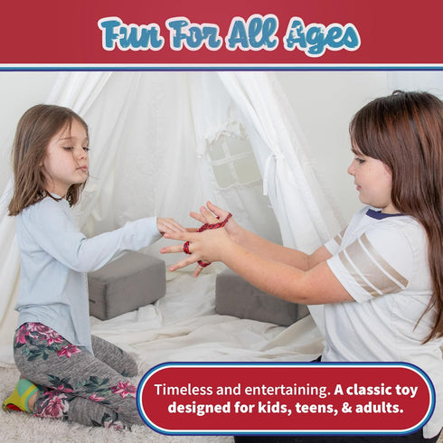 Continuum Games Way Back Toys Calico Cradle, Steady Hands Skill Game for Ages 5 and Up