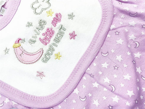 Reborn Baby Doll Clothes: 5 Pieces Pack for 20-22 Inch Girl Reborn Dolls, Purple Sleepwear
