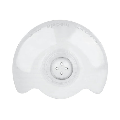 24mm Medela Contact Nipple Shield for Breastfeeding, Large Nippleshield, for Latch Difficulties or Flat or Inverted