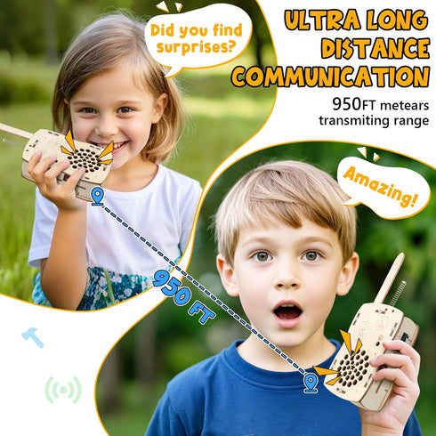 8-12 12-14 9-12 8 9 10 11 13 Stem Projects Walkie Talkies Toys for Boys Age Science Kit Building Own DIY Electronics