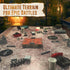 Battle Game Mat for DND | 48" x 72" Wargaming Tabletop Map | Vinyl Gaming Frontline Terrain