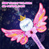 Princess Magic Bubble Wand Blower for Kids, Musical & Light Up Automatic Bubble Machine, Outdoor Toy for Girls (Pink)