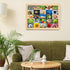 1000 25 BenBen Piece Puzzle for Adults, Fibonacci Spirals in Nature, Jigsaw Puzzles with Letters on Back, Challenging