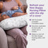 Boppy Nursing Pillow Cover - Soft, Hypoallergenic Washable Microfiber Bottle & Breastfeeding Pillow Covers (Redesigned