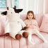 IKASA Giant Cow Stuffed Animal - 30 Inches Big Cow Plush Toy