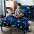 4 Set Set david's kids Piece Toddler Bedding - Soft Breathable Toddler Bedding for Boys Girls, Includes Quilted