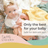30 43.5 inches Butter Yellow Organic Cotton Knit Baby Blanket - x