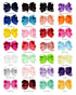 Choicbaby 28pcs 6 Inch Hair Bows for Girls, Large Hair Bows with Alligator Clips, Toddler Accessories