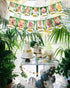 JeVenis Jungle Animals First Birthday Decoration, Wild Safari Banner for Birthday Celebration