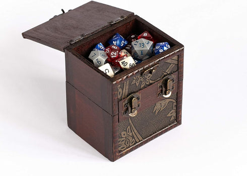 Elven Vault Wood Deck and Counter Box Protector Sleeve for Trading Cards TCG MTG