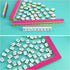 (31.5 31.5) TIASUSAN Green Mahjong Mat x with Black Carrying Bag, Anti-Slip, Noise-Reducing Mahjong Mat for Table