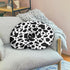 TSVAGA Cow Print Nursing Pillow Cover for Baby Girl, Soft Removable Breast Feeding Pillow Cover, Breast Feeding Pillows