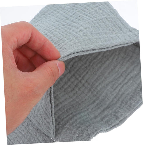 FAVOMOTO Bed Organizer Cotton Storage Bag with Double Slots for Efficient Diaper and Bottle Storage Portable Hanging