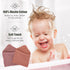 2 Pack 100% 32x32 Inch Spotted Play Hooded Baby Towels - Muslin Cotton for Newborns, Infants, Toddlers - Large Size